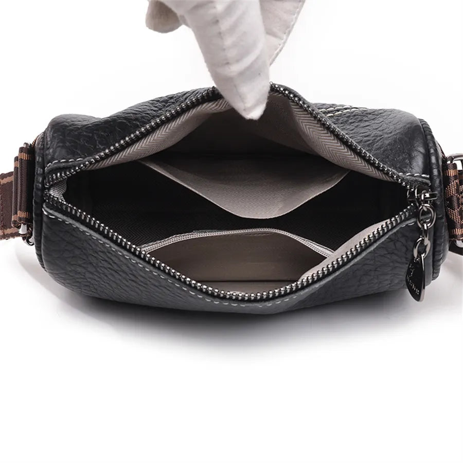 Luxury Leather Women's Crossbody Handbag