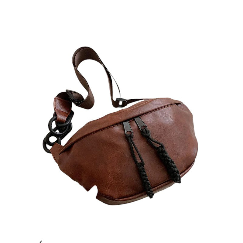 Jelly Soft Leather Waist Bag