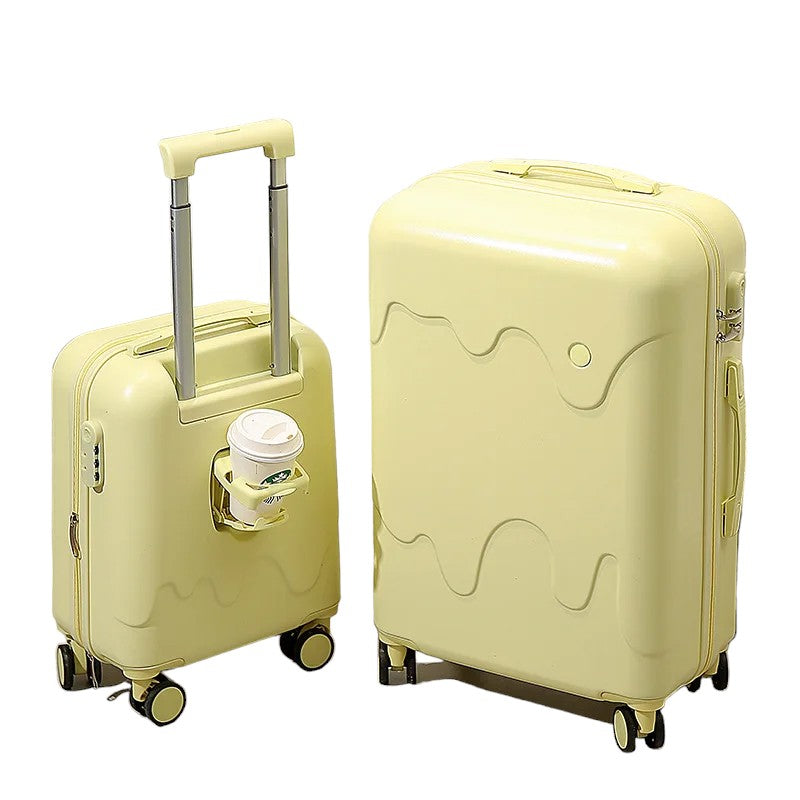 Ice Cream Style Trolley Case - Student Lockbox - Travel Four Wheel Trolley Case