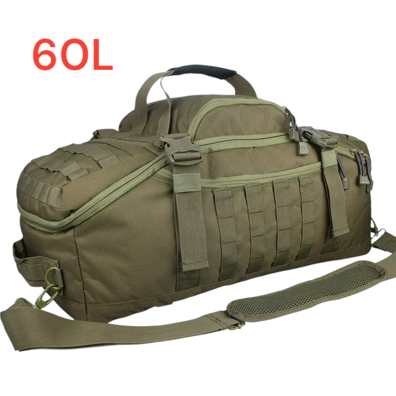 Mochila táctica militar Jason, bolsa de lona, ​​unisex