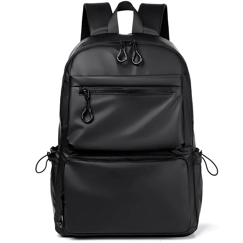Leisure Travel PU Backpack: 14-Inch