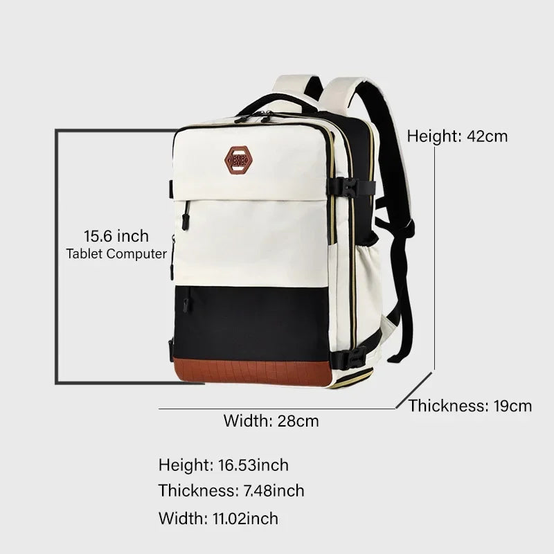 Outdoor Adventure Canvas Travel Backpack