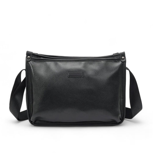 Unisex PU Leather Messenger Bag