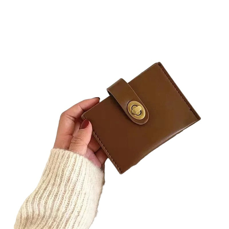 Chic Solid Color Women's Wallet