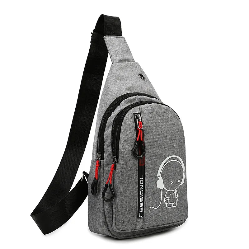 Momo Headphone Series Crossbody Bag for Hands-Free Carry