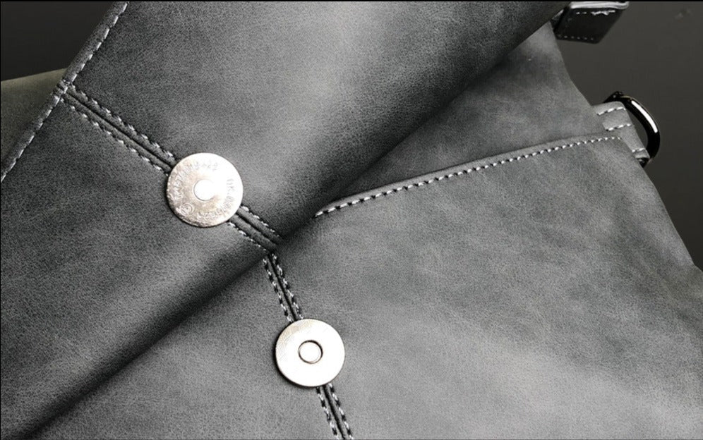 Ariel Stylish Men's PU Leather Crossbody Bag