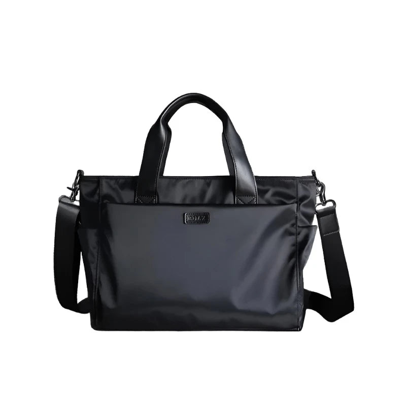 Effortlessly Stylish & Functional: Unisex Canvas & Nylon Satchel Bag