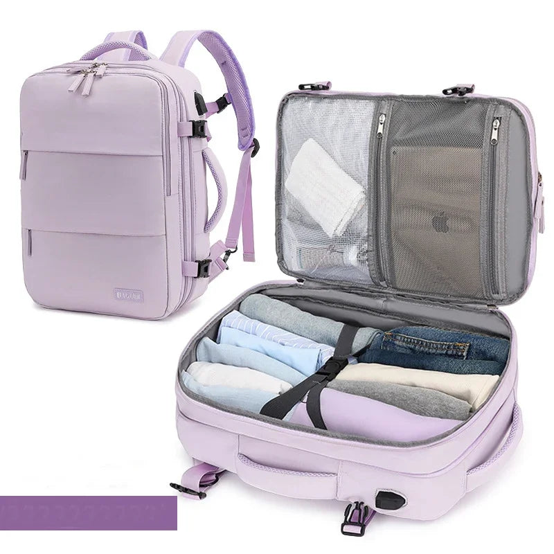 हवाई जहाज यात्रा बैकपैक: विशाल और बहुमुखी सामान बैग