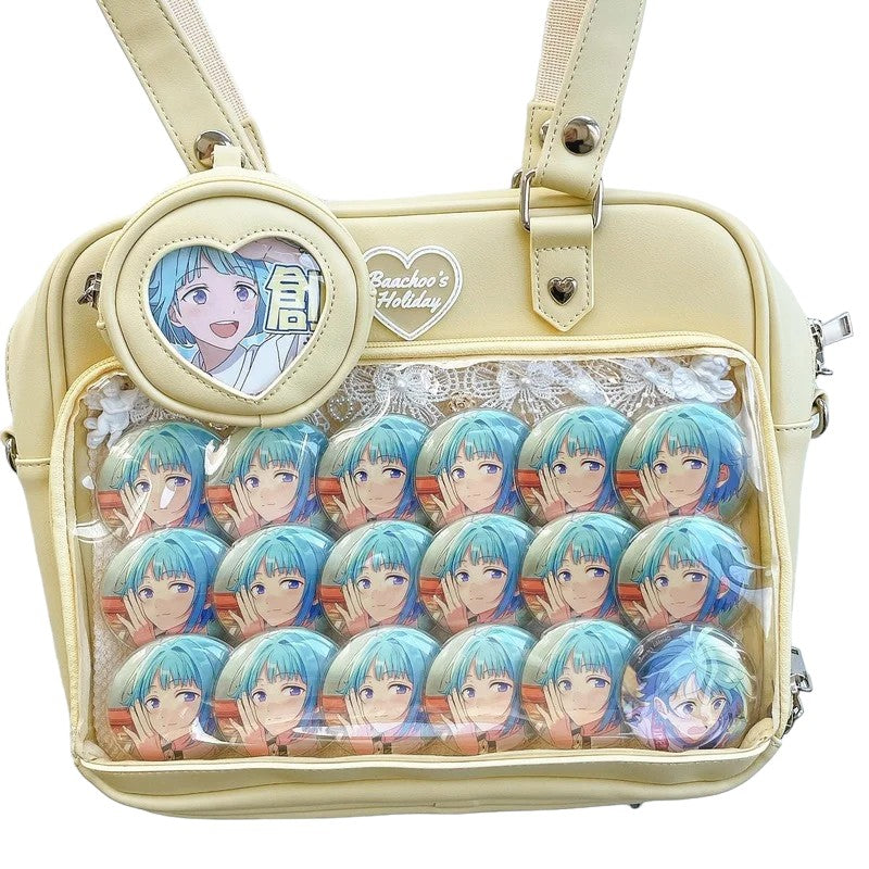 Kawaii Candy Color Ita Bag: A Must-Have Fashion Accessory! 🍬