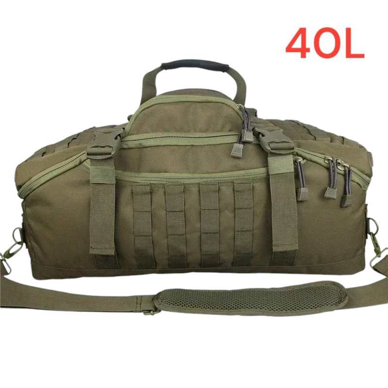 Mochila táctica militar Jason, bolsa de lona, ​​unisex