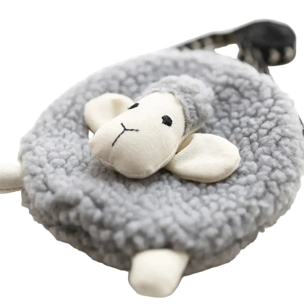 Adorable bolso bandolera de oveja para niños pequeños