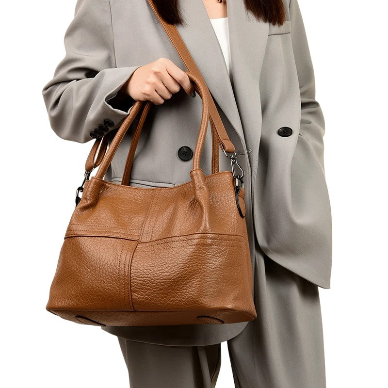 फैशनेबल उच्च क्षमता वाला मैसेंजर: लक्जरी महिलाओं का शोल्डर बैग